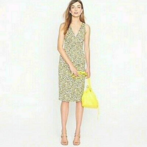 J. CREW Fabiola Sleeveless Dress Size 10 - Picture 2 of 12